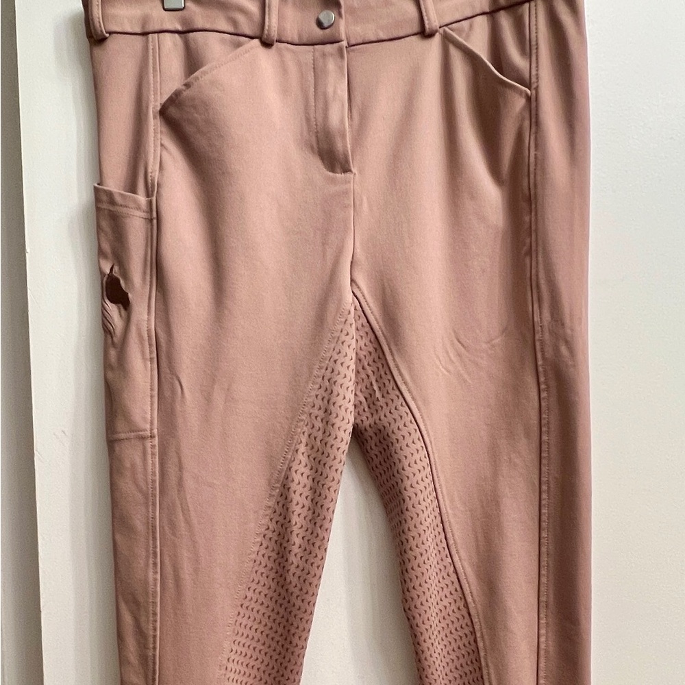 Classic tan Woman’s full seat riding breeches size 34. - Picture 2 of 9